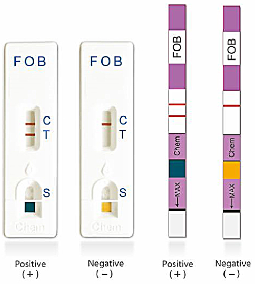One Step Tumor Marker Immuno FOB Fast Diagnostic Cassette