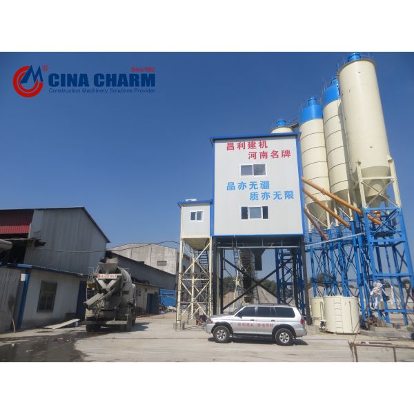 Sturdy Construction Concrete Mixing Plant For Various Construction Projects