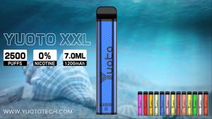 Quality replaceable Cartridge 2500 Hit Disposable Vape 5 Nicotine Salt for sale