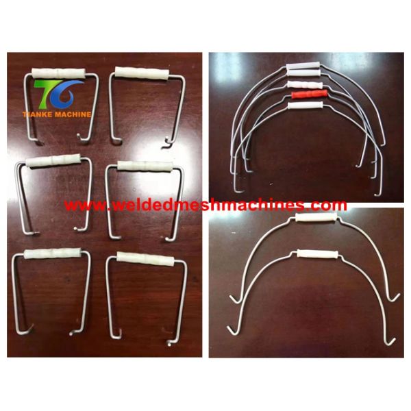 Hydraulic 6.0mm Wire Bending Machines 22pcs/Min Automatic Wire Bender