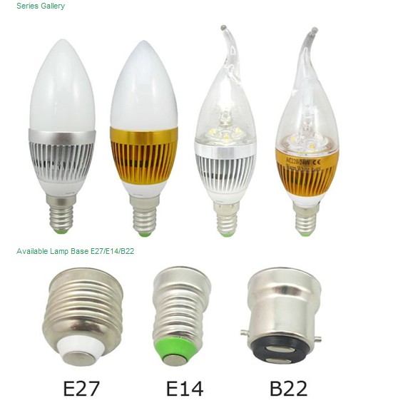3W Led candle light
