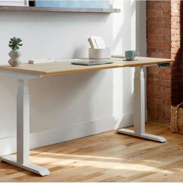 Up/Down Memory Setting Operation Panel Luxury CEO Work Meeting Table with Dual Motor