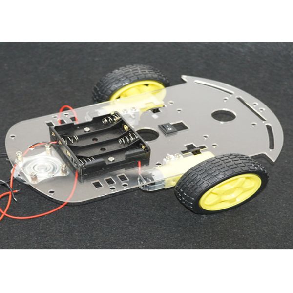 Easy Installation Arduino Smart Car Speed Encoder Battey Holder For Kids