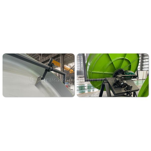 Pan Granulator For Organic Fertilizer Pellet Processing With 1-3m Diameter Disc