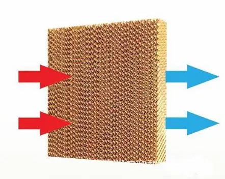 Outdoor New Material Cooling System for Chicken House High Absorbablity Evaporative Cooling Pads
