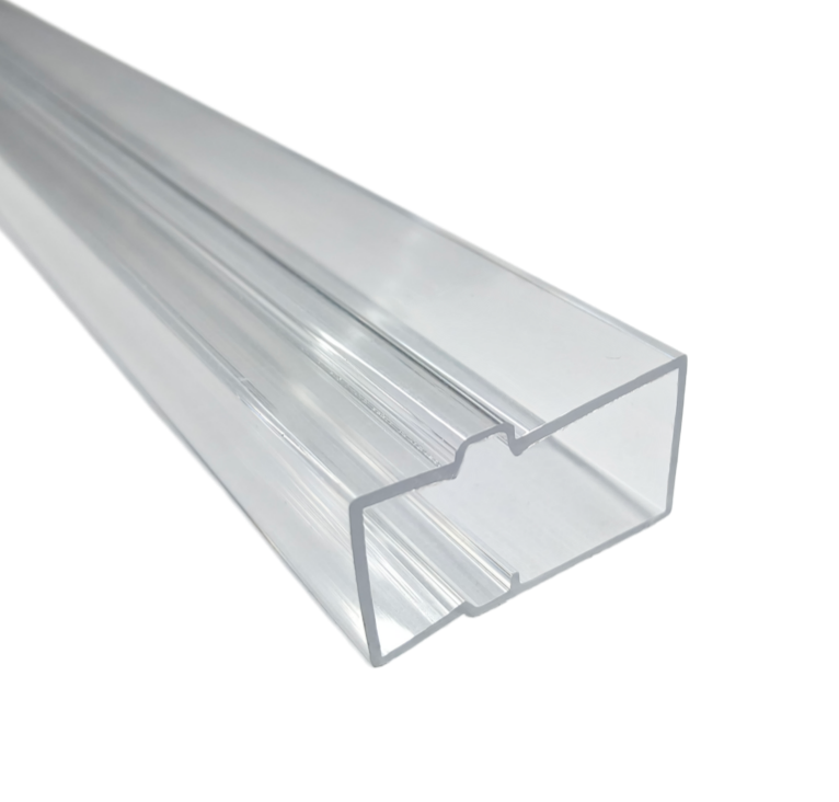 Custom Extruded ESD PVC Tubes – For IC / Connector / Relay Packaging