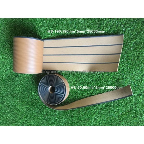 PVC Rubber Boat Deck with Additives Enhanced Performance and Durability