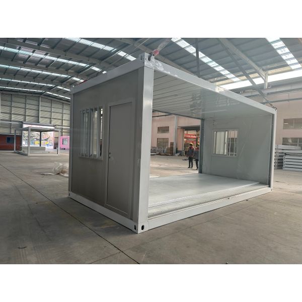 Custom Requirement Kitchen Design Style Quick Stackable 20ft 40ft Modular Home Warehouse Anti-Seismic Foldable House