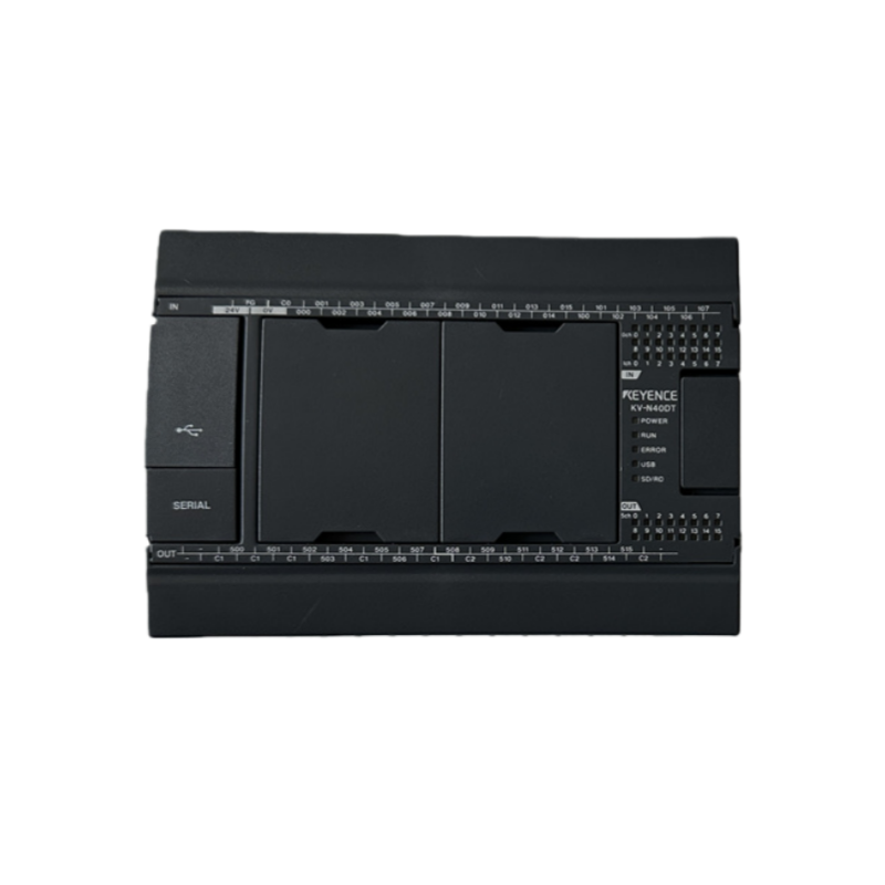 KEYENCE KV-N40DT Genuine Programmable Controller Basic Unit DC Power Type Input 24 Points