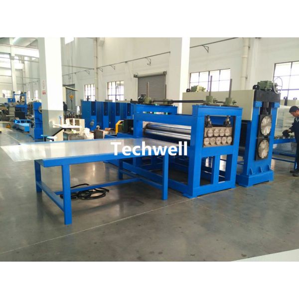 4mm Stainless Steel Checkered Plate Embossing Machine With Leveling Device