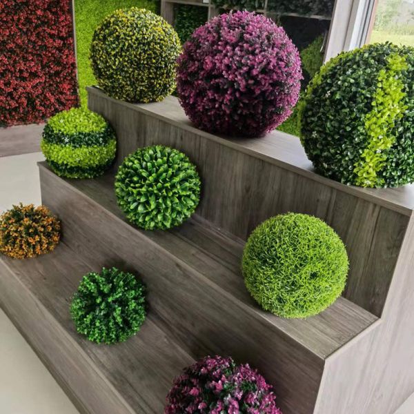 Landscaping Hotel Milan Artificial Plant Balls Wedding