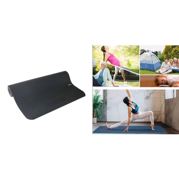 Gymnastic Exercise Cushioned Foam Floor Mats 2 Inch Thick PVC Leather