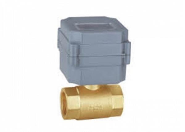 Buy 3 Way Motorized Valve , With DC Actuator Motor 1.6 Mpa 3 Way Water Valve at wholesale prices