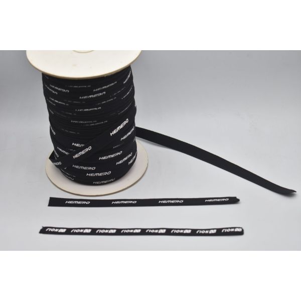 Printed Logo Stretch Neck Elastic Webbing Sewing Neck Decoration