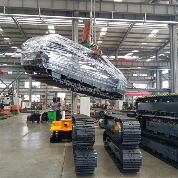 Multi-Function Remote Control Undercarriage Track Chasis with 1420*1000 Load Capacity
