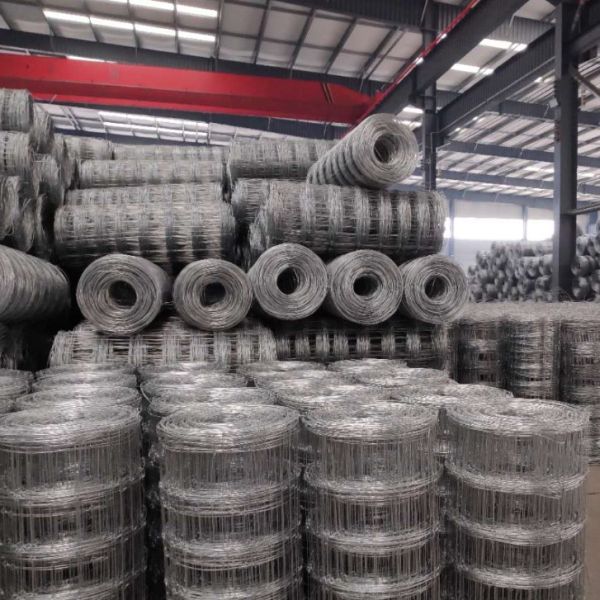 Wear Resistant Field Wire Fence Compact Structure Durable Customized Size
