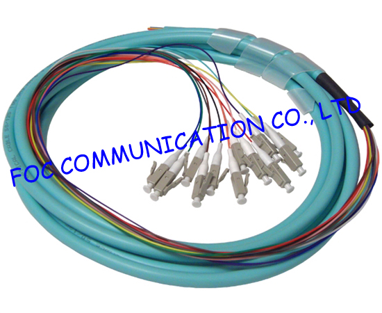 LC LSZH OM3 Fiber Optic Pigtail