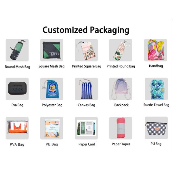Customized Microfiber Exercise Towel Compact And Durable For Fitness