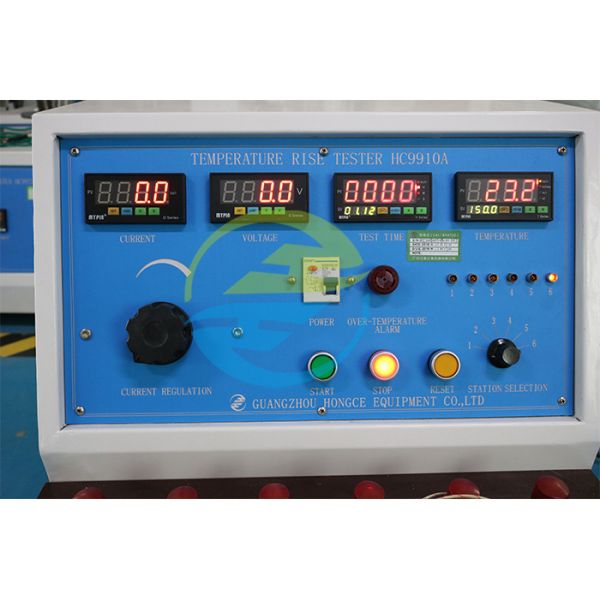 Plug Socket Tester | 6 test stations | Precision temperature rise detection equipment with 0 - 125A test current