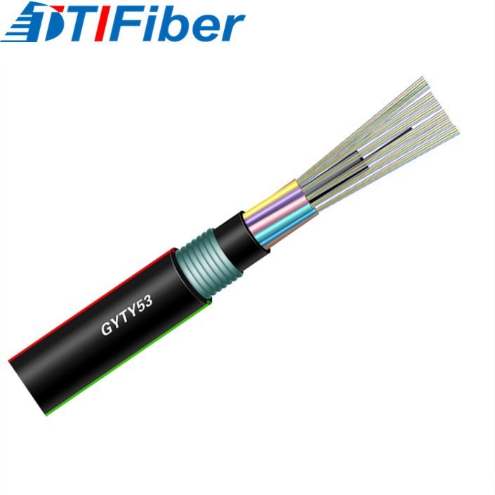 GYFTY53 12 24 Core Outdoor SM Direct Burial Fiber Cable