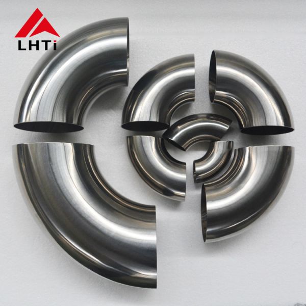 High Quality 3.5" Seamless Titanium Tube Elbow