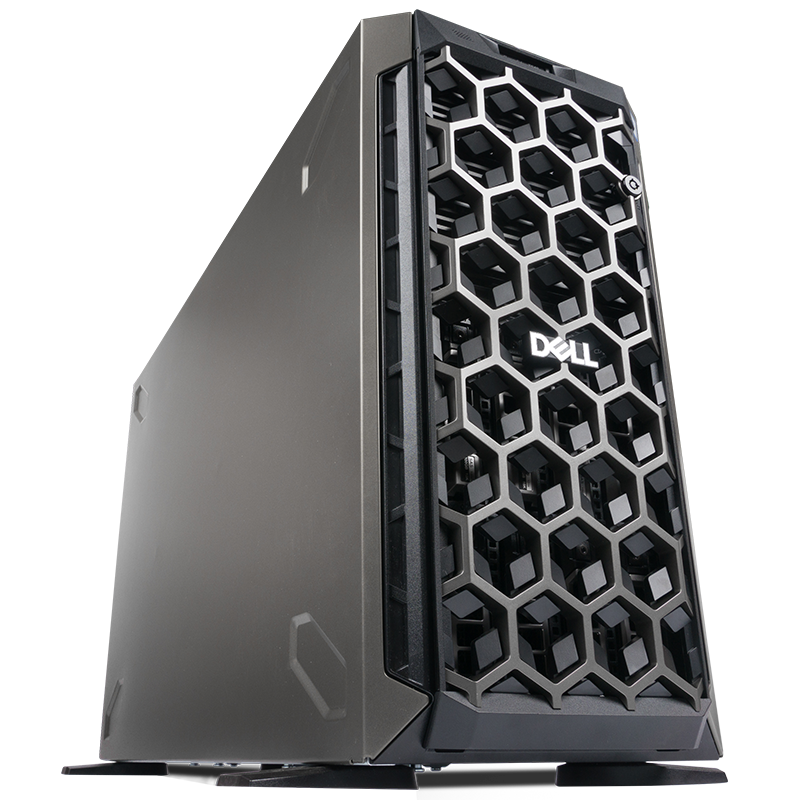 Stock Dell EMC PowerEdge T640 Tower Server with Intel Xeon CPU and 8 Bay NAS Case