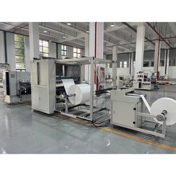 Non Partitioned Pleating Paper Folding Machine