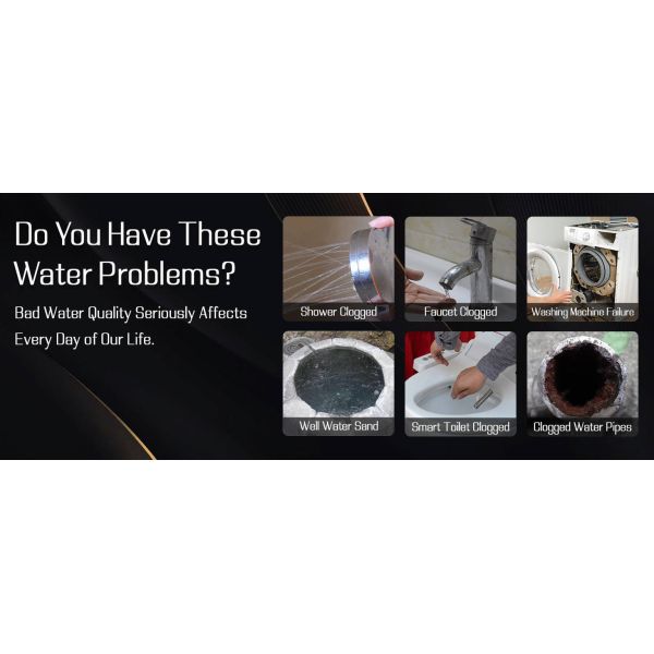 Smart Timer Auto Backwash Water Pre Filter with 1-99 Days Adjustable Cleaning Interval and 150,000 Water Hammer Tests