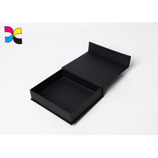 Black Coloured Corrugated Cardboard Boxes With Offset Printing / Logo Customized