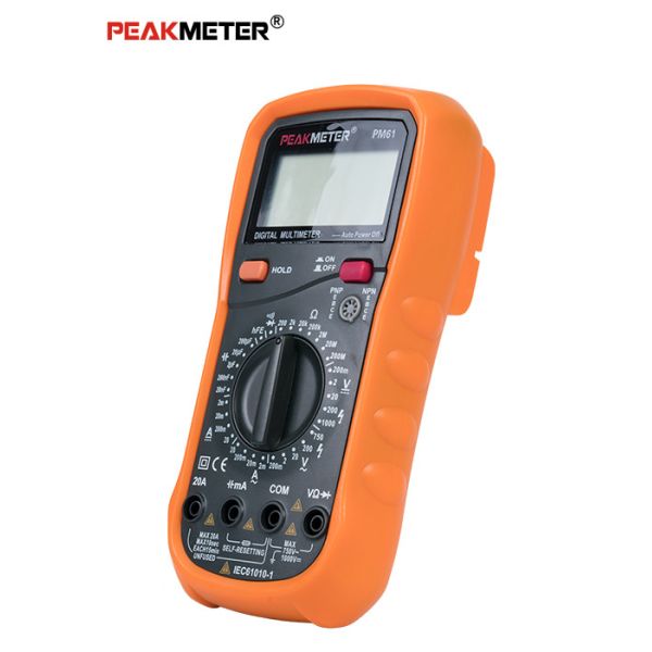 AC / DC Current Tester Dmm Digital Multimeter , 2000 Counts Auto Range Digital Multimeter
