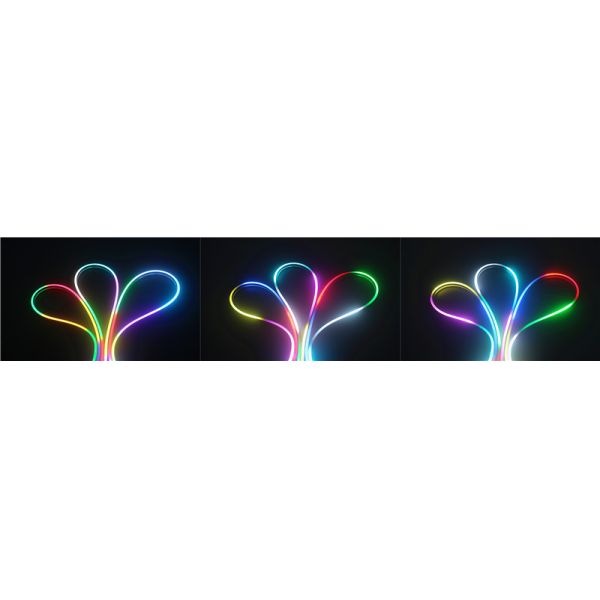 Outdoor 1.66cm 16W SMD5050 Programmable LED Flex Neon