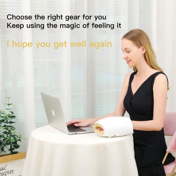 1800mAh Cordless Rechargeable Hand Massager Blood Circulation