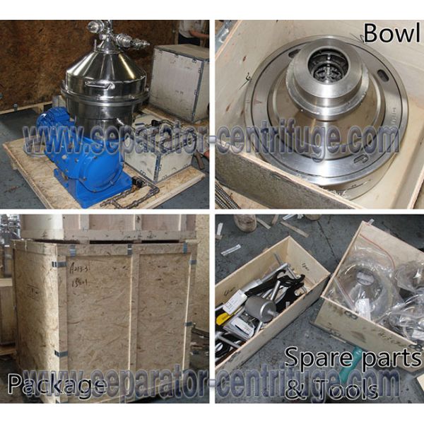 Full Automatic Self Cleaning Disc Stack Centrifuges for Coconut Water Purifying