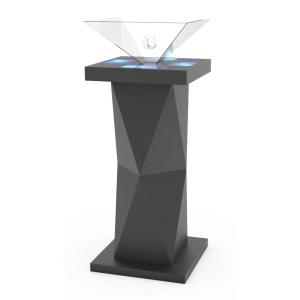 360 View Angle 3D Holographic Display HS MP4 AVI WMV JPEG Video Format