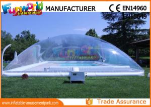 Quality PVC Transparent Inflatable Pool Cover Tent Swimming Pool Cover Shelter for sale
