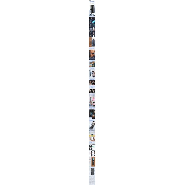 Fully Automatic Lock S958max 3D Face Recognition Palm Vein Fingerprint Password Card Unlock Tuya Smart Door Lock
