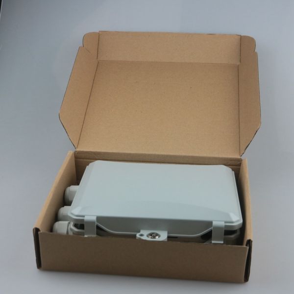 FTTH Wall Mount Outdoor Fiber Termination Box ABS Material