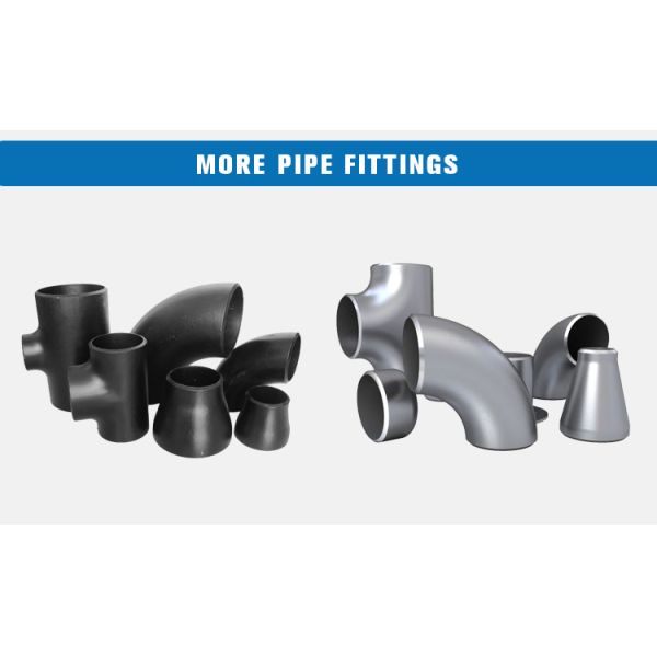 ASME B16.9 Pipe Fitting Seamless Straight Tee SCH40 DN50 ASTM A234 WPB Butt Weld