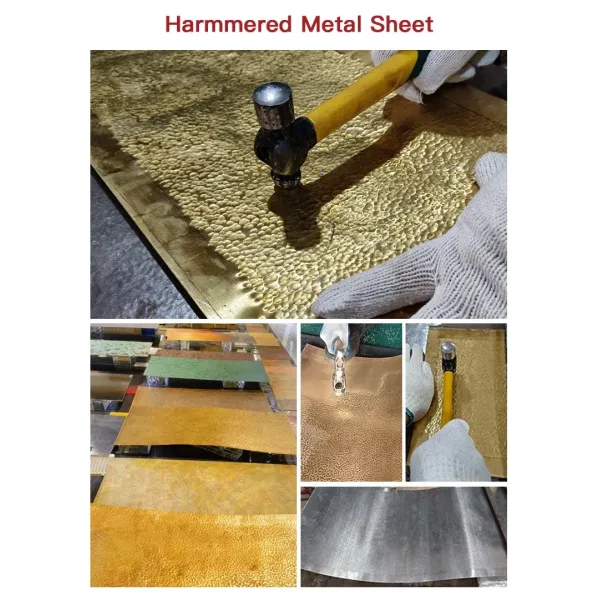 Hammered Metal Sheet 304 316 Stainless Steel Sheet Cladding for Wall Claading or Ceiling Panel
