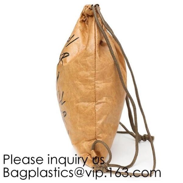 Clear Drawstring Bag - PVC Drawstring Backpack with Mesh Side Pockets for School, Music Festivals, Sporting Events, Trav