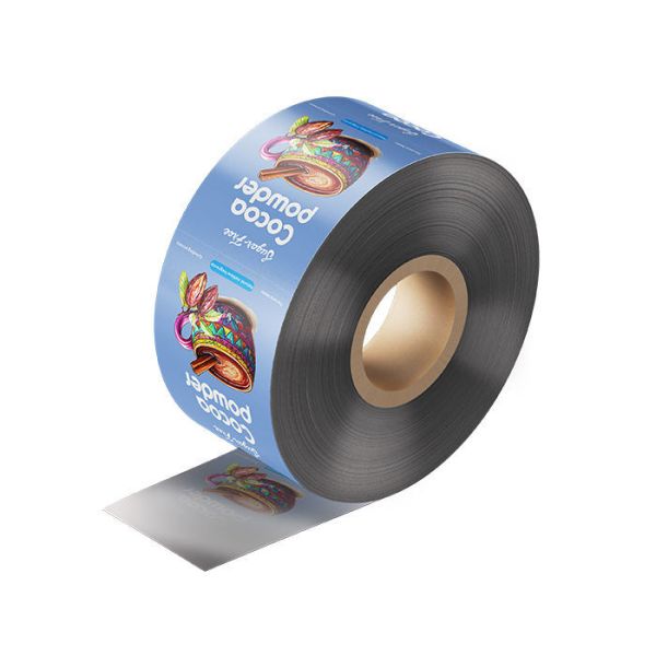 Custom Print Plastic Foil Laminated Biodegradable Heat Sealable Wrap Powder Juice Stick Plastic Sachet Roll Film