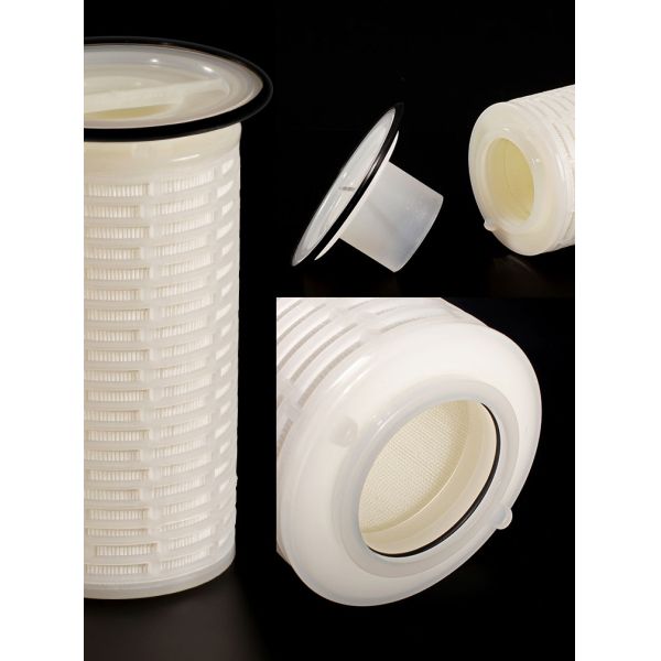 Pleated Polypropylene Bag Filter Housing High Flow Large Diameter