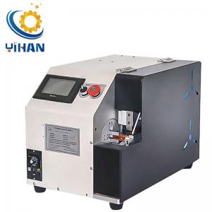 China 900 1200pcs/h Wire Harness End Wrapping Copper Foil Machine for USB Cables Shielding on sale