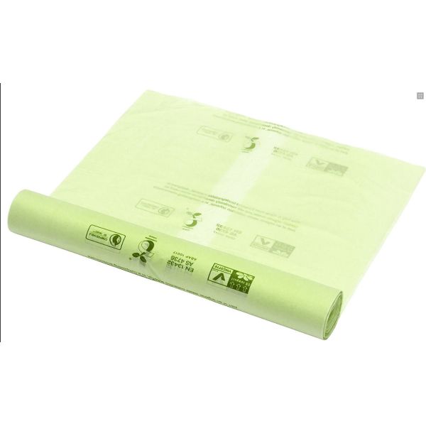 Flat Biodegradable Plastic Carry Bags 100% Shopping Bag Biodegradable