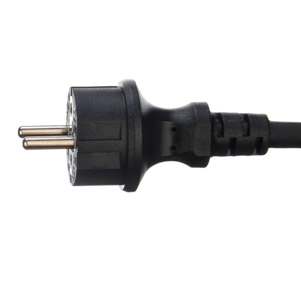 EU 2 Poles Socket Female End Type Oxygen Free Bared Stranded Copper Conductor Material Distributed Outlet Extension Cable