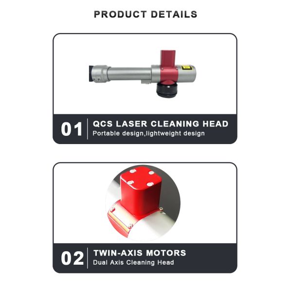 Backpack Laser Cleaner Mini Portable