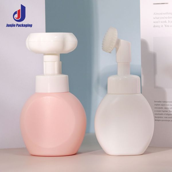 160ml Hand Wash Bottle Refillable Foaming Soap Dispenser Empty Custom Plastic Beauty Packaging