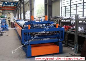 China Roofing/tile roof roll forming machine, metal forming, cold rolling, double layer, steel dual layer on sale