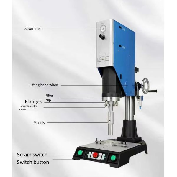 Ultrasonic Plastic Welding Machine - Front View