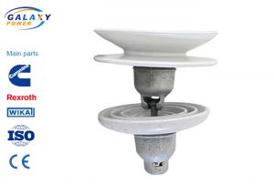 Quality Standard Anti-pollution Suspension Porcelain Insulators Overhead Line Power Accessories for sale
